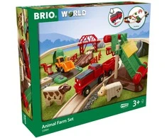 Brio Railway BRIO traukinio bėgių rinkinys Animal Farm, 33984