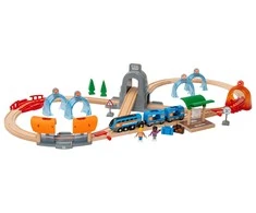 Brio Railway BRIO traukinio bėgių rinkinys Smart Tech Deluxe, 33972