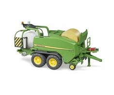 Traktoriaus su priedais Bruder John Deere