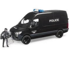 BRUDER policijos autobusiukas MB Sprinter Police Special Forces, 02685