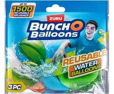 Zuru „Bunch O“ balionai – daugkartinio naudojimo Vanduo balionai 3PK (56592UQ1)