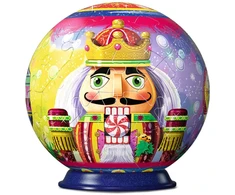 (Rinkinys) Ravensburger - 3D dėlionė Kalėdinis Spragtukas Dėlionės Kamuoliukai (10373560)