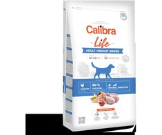 Šunų Maistas - CALIBRA Life Suaugusių Vidutinio Dydžio Veislių Vištienos Sausas 12kg