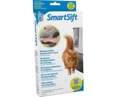 CATIT – biologiškai skaidūs pakaitiniai įdėklai (viršuje) Smart Sift 12St – (775.1074)