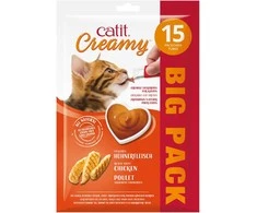 Catit - Creamy Premium Treat for Cats - Chicken - 15x10g