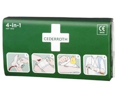 Sterilus spaudžiamas tvarstis 4-in-1, Cederroth