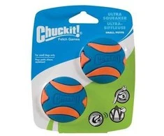 Chuckit - Ultra Squeaker kamuoliukas M 6 cm 2 vnt. – (CHUC33068)