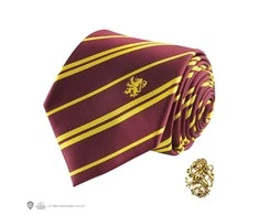 Vision Harry Potter Haris Poteris - Grifindoras - Prabangus kaklaraištis su metaliniu segtuku
