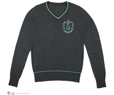 Vision Harry Potter Haris Poteris - Slytherin - pilkas megztinis - didelis