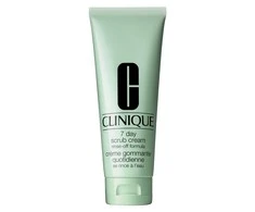 Clinique 7 Day Scrub Kremas Rinse Off Formula šveičiamasis veido kremas, 100 ml