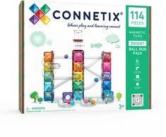 CONNETIX Bright magnetinis konstruktorius Ball run 114 dalių
