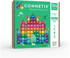 CONNETIX Bright magnetinis konstruktorius Creative Pack 104 dalių