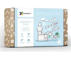 CONNETIX Magnetinis konstruktorius 34d. Clear starter pack