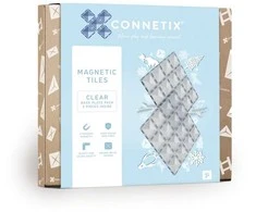 Connetix – Pagrindo plokštė – Skaidri – 2 dalys (CT-C-00002-BP)