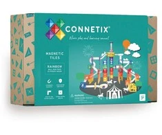 Connetix Rainbow kamuoliukų trasa 92 dalys