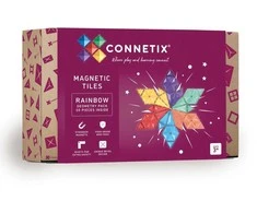 Connetix - Vaivorykštės geometrijos rinkinys, 30 detalių - (CT-R-00030-GE)