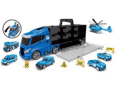 „Contruck“ – sunkvežimis su gelbėjimo automobiliais ir ženklais, policijai (534653)