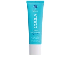 "Coola Classic Face" ekologiškas apsauginis losjonas nuo saulės su baltąja arbata Spf50 50ml
