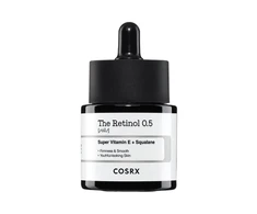 Cosrx Retinol Oil 0.5 Super Vitamin E + Squalane Veido aliejus su retinoliu, 20 ml