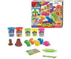 Cra-Z-Art - Softee Dough Dino neoninis tešlos rinkinys (CRDOUGH11)