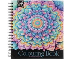 Craft ID - Colouring book - 30 designs - Mandala (CR5027/GE)