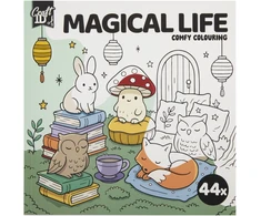 Craft ID - Colouring Book Cute &amp; Comfy - Magical Life