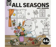 Craft ID - Colouring Book Cute &amp; Comfy - All Seasons