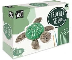 Craft ID – nėrimo rinkinys Turtle, 14,5x4x16 cm – (K-CR1706 / GE)