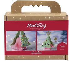 Creativ Mini Craft Kit Modelling - Christmas medžio monster - assorted colours (977829)