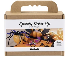 Diy Kit „Pasidaryk pats“ rinkinys – baisių drabužių komplektas – galvos juostos – plaukų segtukai ir juostos – juoda – alyvinė – violetinė (977841)