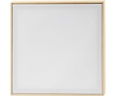 Creativ Company - Ištempta drobė su rėmu - dydis 30x30 cm - 280 g - balta (257330)
