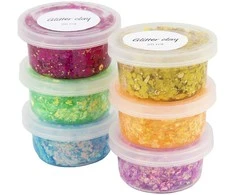 Creative Toys „Pasidaryk pats“ rinkinys – Glitter Clay 6 vnt. (78746)