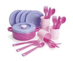 Dantoy - Dinner set, Rožinė (4397)