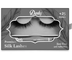 Dashy - Premium Silk Lashes + 5 ml klijai Just You