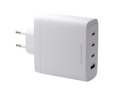 dbramante1928 įkraunamas IT - ES su įkrovikliu - 3xUSB-C 140W + 1xUSB-A - su įkrovikliu, skirtas naudoti viduje, kintamosios srovės, baltas