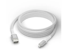 dbramante1928 - Įkrovimas - BRD kabelis - USB-A iki Lightning, 2,5 m - Baltas