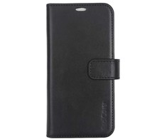 „RadiCover“ – nuo ​​radiacijos apsauganti veganiškos odos 2in1 „MAGSAFE iPhone 15 PRO“ piniginė, juoda