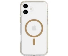 Dėklas Tech21 - Evo Crystal - Dangtis - iPhone 16 Plus - MagSafe - Auksinis