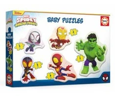 Dėlionė Educa – Baby Puzzles Spidey &amp; His Amazing Friends (80-19953)