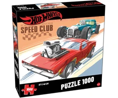 Hot Wheels - Dėlionė „Speed ​​Club“, 1000 detalių (60994)