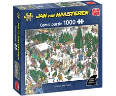 Dėlionė Jan Van Haasteren - Christmas Tree Market (1000 pieces) (1119802218)
