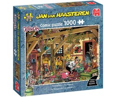 Dėlionė Jan Van Haasteren Janas van Haasterenas – „Oldtimers The Bachelor“ (1000 kūrinių)