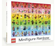 Dėlionė LEGO Minifigūrėlė Vaivorykštė (1000 dalių) 64382