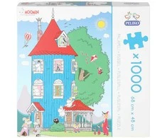 Dėlionė Moomin - Moomin House puzzle, 1000 pieces (40855252)