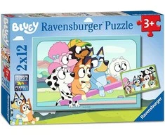 Ravensburger Dėlionė 2x12 vnt. - Bluey