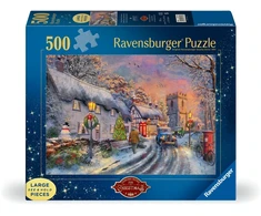 Ravensburger Dėlionė 500 vnt. - Grįžimas namo Kalėdoms