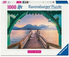 RAVENSBURGER Dėlionė dėlionė Tiltelis prie Ansi ežero, 1000 det., 12001762 2