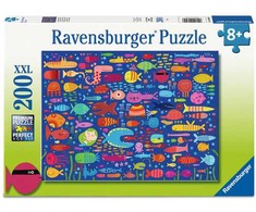 Dėlionė Ravensburger - Juokingi žuvų draugai 200p (12004305)