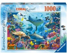 Ravensburger - Dėlionė - Koralinio rifo prieglobstis 1000p (12001172)