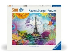 Ravensburger Dėlionė 500 vnt. - Atvirukas iš Paryžiaus